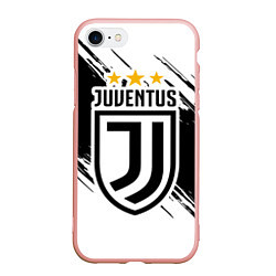 Чехол iPhone 7/8 матовый Juventus: 3 Stars