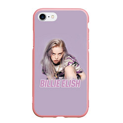 Чехол iPhone 7/8 матовый Billie Eilish, цвет: 3D-баблгам