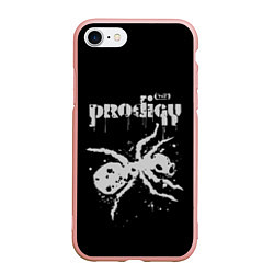 Чехол iPhone 7/8 матовый The Prodigy The Ant, цвет: 3D-светло-розовый