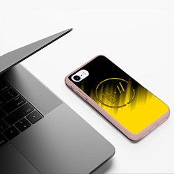 Чехол iPhone 7/8 матовый TWENTY ONE PILOTS, цвет: 3D-светло-розовый — фото 2