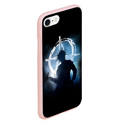 Чехол iPhone 7/8 матовый Горшок, цвет: 3D-светло-розовый — фото 2