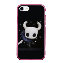 Чехол iPhone 7/8 матовый Hollow Knight, цвет: 3D-малиновый
