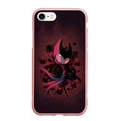 Чехол iPhone 7/8 матовый Hollow Knight, цвет: 3D-светло-розовый