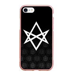 Чехол iPhone 7/8 матовый BRING ME THE HORIZON, цвет: 3D-светло-розовый