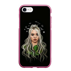 Чехол iPhone 7/8 матовый BILLIE EILISH