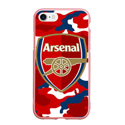 Чехол iPhone 7/8 матовый Arsenal, цвет: 3D-баблгам