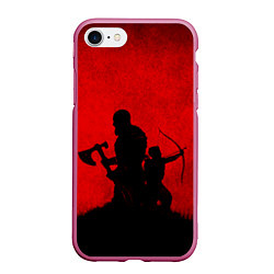 Чехол iPhone 7/8 матовый God of War