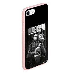 Чехол iPhone 7/8 матовый Lindemann, цвет: 3D-светло-розовый — фото 2