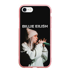 Чехол iPhone 7/8 матовый BILLIE EILISH, цвет: 3D-баблгам