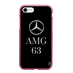 Чехол iPhone 7/8 матовый Mersedes AMG 63