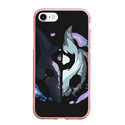 Чехол iPhone 7/8 матовый League of Legends, цвет: 3D-светло-розовый