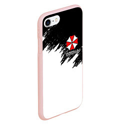 Чехол iPhone 7/8 матовый UMBRELLA CORP, цвет: 3D-светло-розовый — фото 2