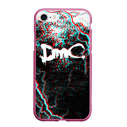 Чехол iPhone 7/8 матовый DEVIL MAY CRY DMC, цвет: 3D-малиновый