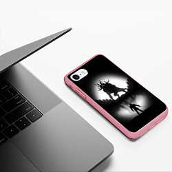 Чехол iPhone 7/8 матовый ВЕДЬМАК, цвет: 3D-баблгам — фото 2
