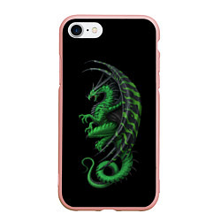 Чехол iPhone 7/8 матовый Green Dragon