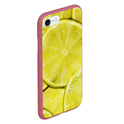 Чехол iPhone 7/8 матовый Лайм, цвет: 3D-малиновый — фото 2