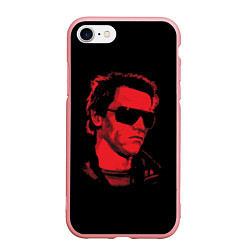 Чехол iPhone 7/8 матовый The Terminator 1984, цвет: 3D-баблгам