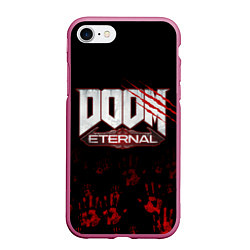 Чехол iPhone 7/8 матовый DOOM Eternal