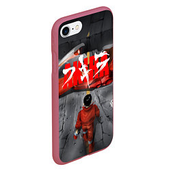 Чехол iPhone 7/8 матовый AKIRA, цвет: 3D-малиновый — фото 2