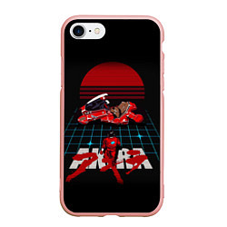 Чехол iPhone 7/8 матовый AKIRA, цвет: 3D-светло-розовый