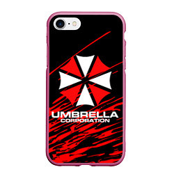 Чехол iPhone 7/8 матовый Umbrella Corporation