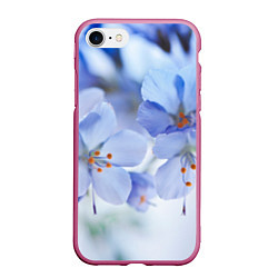 Чехол iPhone 7/8 матовый Весна 2020, цвет: 3D-малиновый