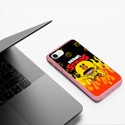 Чехол iPhone 7/8 матовый LEON SALLY, цвет: 3D-баблгам — фото 2