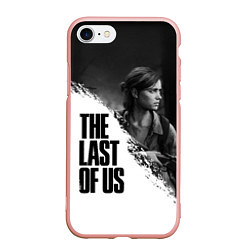 Чехол iPhone 7/8 матовый THE LAST OF US 2, цвет: 3D-светло-розовый