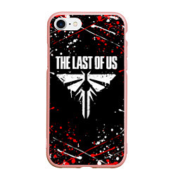 Чехол iPhone 7/8 матовый The last of us part 2 tlou2, цвет: 3D-светло-розовый