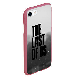 Чехол iPhone 7/8 матовый THE LAST OF US 2, цвет: 3D-малиновый — фото 2