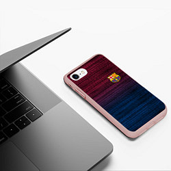 Чехол iPhone 7/8 матовый BARSELONA, цвет: 3D-светло-розовый — фото 2