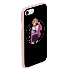 Чехол iPhone 7/8 матовый Toga Otaku, цвет: 3D-светло-розовый — фото 2