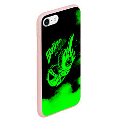 Чехол iPhone 7/8 матовый JoJo Bizarre Adventure, цвет: 3D-светло-розовый — фото 2