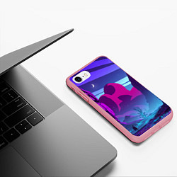 Чехол iPhone 7/8 матовый Фентези, цвет: 3D-баблгам — фото 2