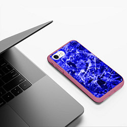 Чехол iPhone 7/8 матовый Dark Blue Gan, цвет: 3D-малиновый — фото 2