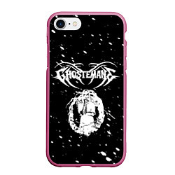 Чехол iPhone 7/8 матовый GHOSTEMANE, цвет: 3D-малиновый