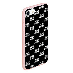Чехол iPhone 7/8 матовый Моя геройская академия, цвет: 3D-светло-розовый — фото 2
