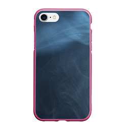 Чехол iPhone 7/8 матовый Дымчатый, цвет: 3D-малиновый