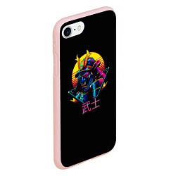 Чехол iPhone 7/8 матовый Cyber Samurai, цвет: 3D-светло-розовый — фото 2