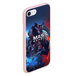 Чехол iPhone 7/8 матовый Mass EFFECT Legendary ed, цвет: 3D-светло-розовый — фото 2