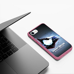 Чехол iPhone 7/8 матовый GHOST RECON : BREAK POINT, цвет: 3D-малиновый — фото 2