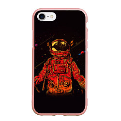 Чехол iPhone 7/8 матовый Отчаянный Космонавт