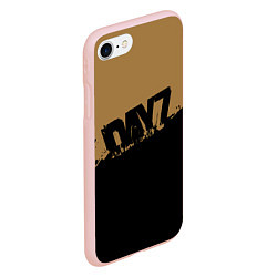 Чехол iPhone 7/8 матовый DayZ, цвет: 3D-светло-розовый — фото 2