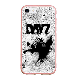 Чехол iPhone 7/8 матовый DayZ, цвет: 3D-светло-розовый