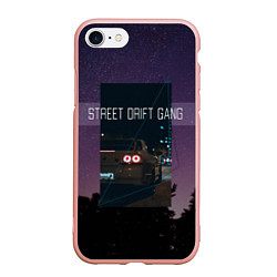 Чехол iPhone 7/8 матовый Street Drift Gang Дрифт