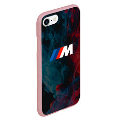 Чехол iPhone 7/8 матовый BMW M Power БМВ М, цвет: 3D-баблгам — фото 2