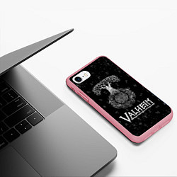 Чехол iPhone 7/8 матовый Valheim Руны Иггдрасиль, цвет: 3D-баблгам — фото 2