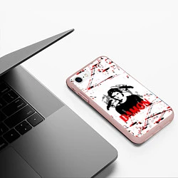 Чехол iPhone 7/8 матовый Дневники вампира,, цвет: 3D-светло-розовый — фото 2