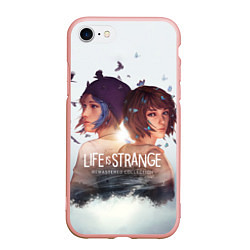 Чехол iPhone 7/8 матовый Life is strange Remaster, цвет: 3D-светло-розовый