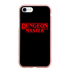 Чехол iPhone 7/8 матовый Stranger Dungeon Master, цвет: 3D-светло-розовый